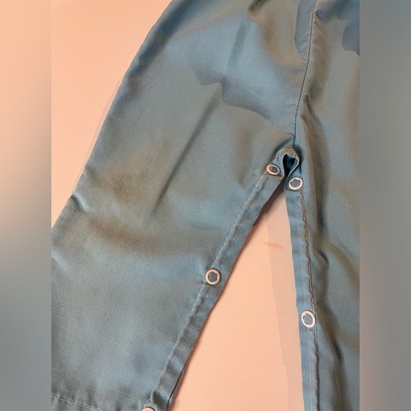 Kids Blue Overalls - Picture 2 of 8